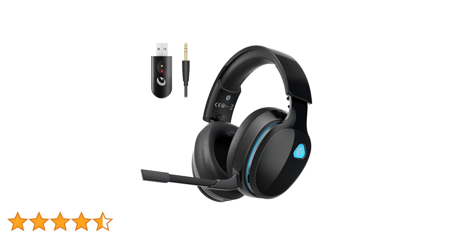 Amazon.co.jp: ゲーミングヘッドセット【2.4GUSBアダプター